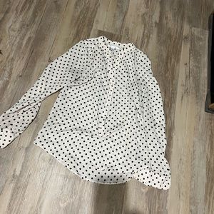 Lauren Conrad polka dot shirt, XS but fits more like a small